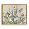 Stupell Industries Garden Blossoms in Blue & White Floating Frame By Sally Swatland